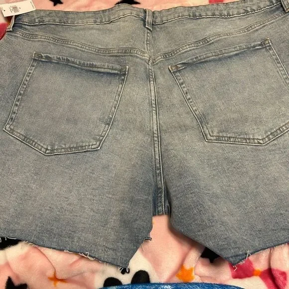 NWT Old Navy Blue Jean Shorts Relaxed Fit - Picture 10 of 11